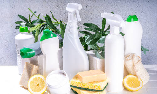 Reduce cleaning products